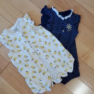 Set of 2 rompers